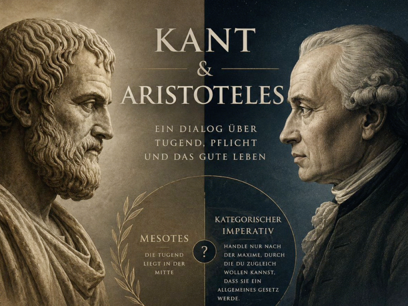 Aristoteles und Kant im Gespräch